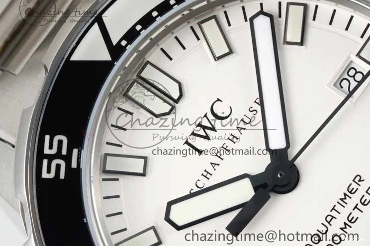 MIROTIME 0119 Youthful Aquatimer Automatic SS RSF 1:1 Best Edition White Black Dial on SS Bracelet A 7070